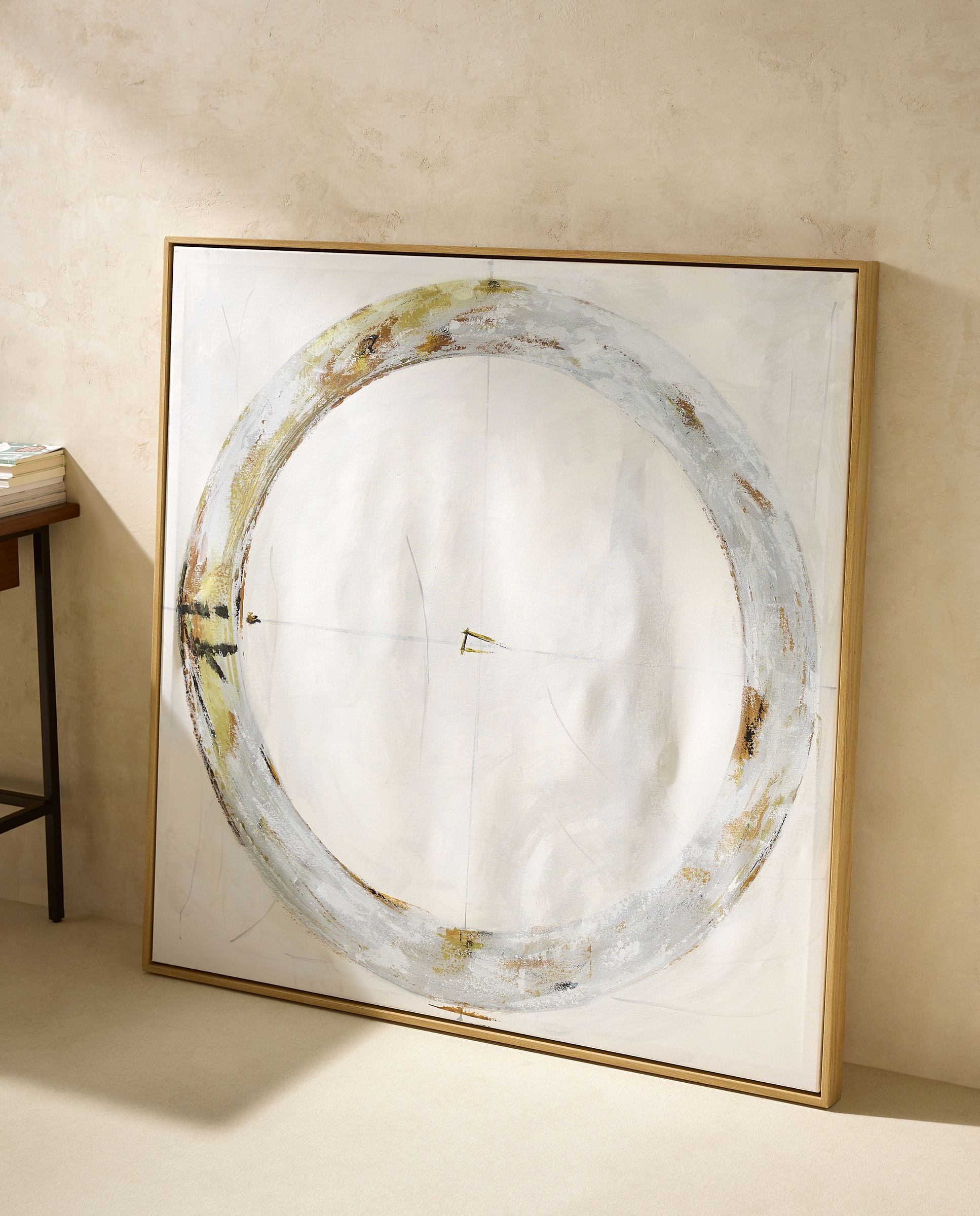 El Corte Inglés - Cuadro abstracto pintado a mano Círculo El Corte Inglés.