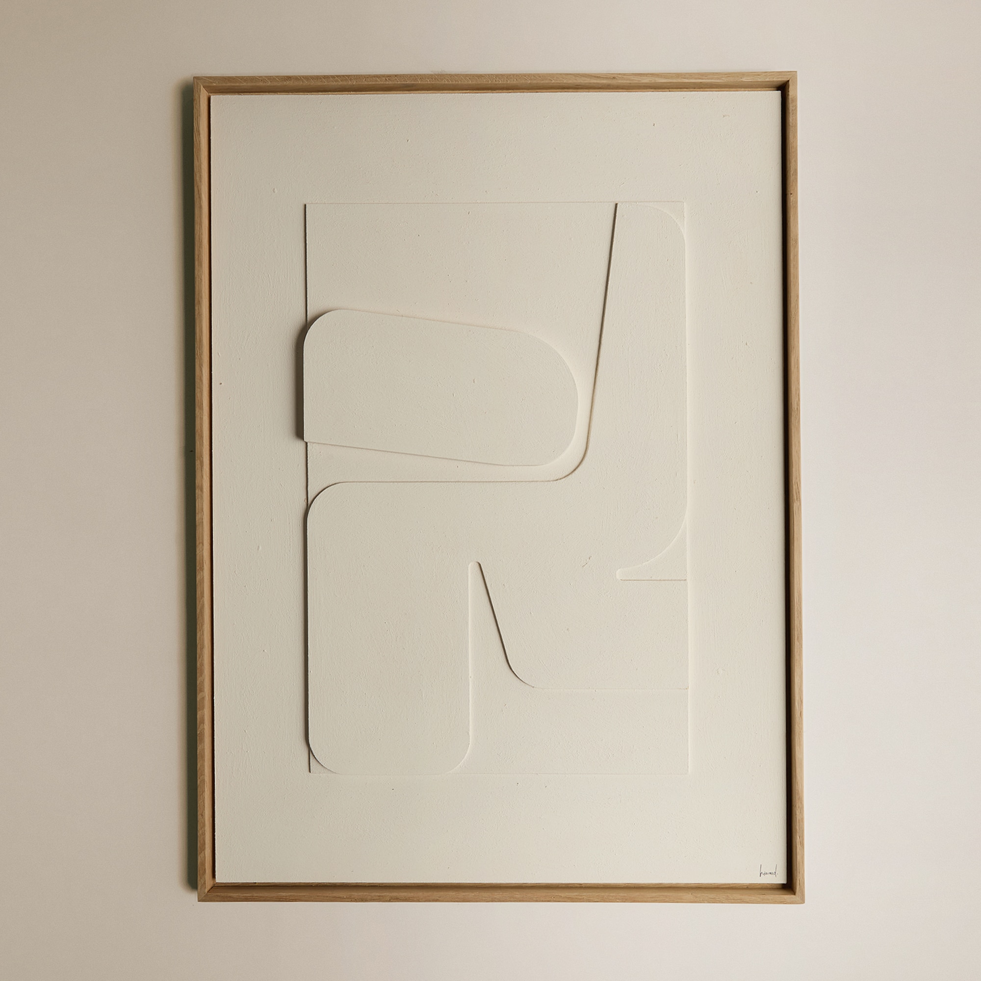 Quadro Courve II Branco-2