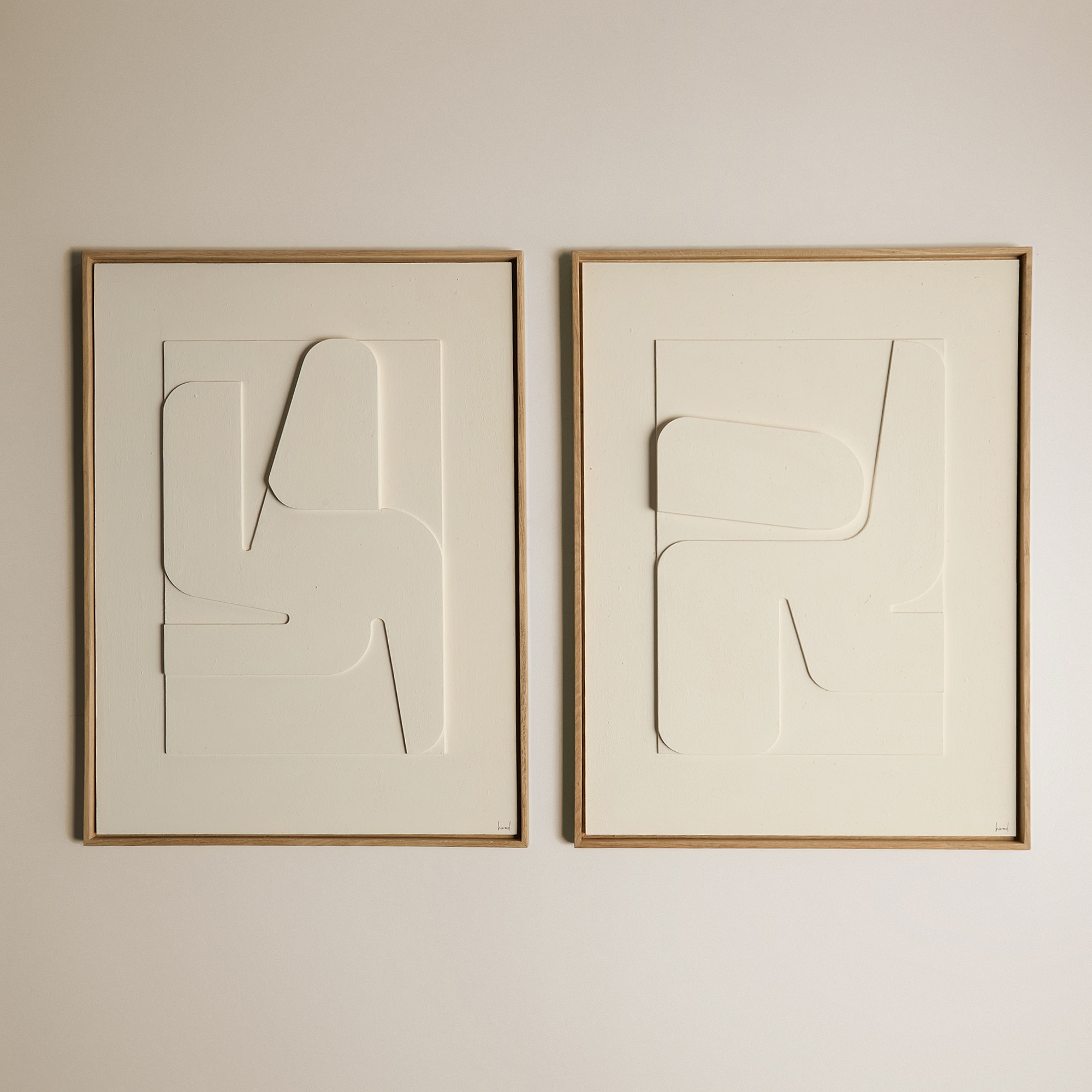 Quadro Courve II Branco-5