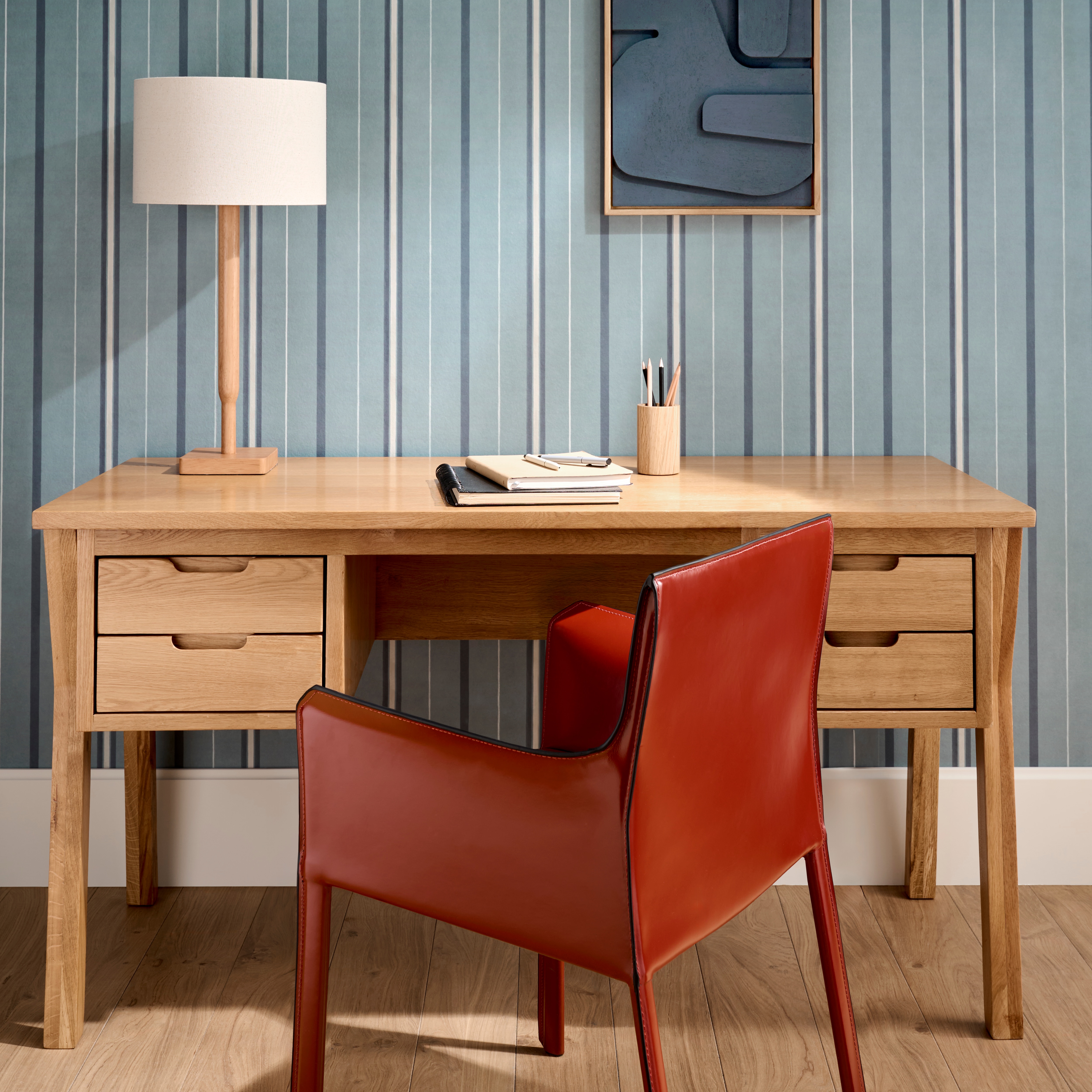 Quadro Areu Azul Petróleo-7