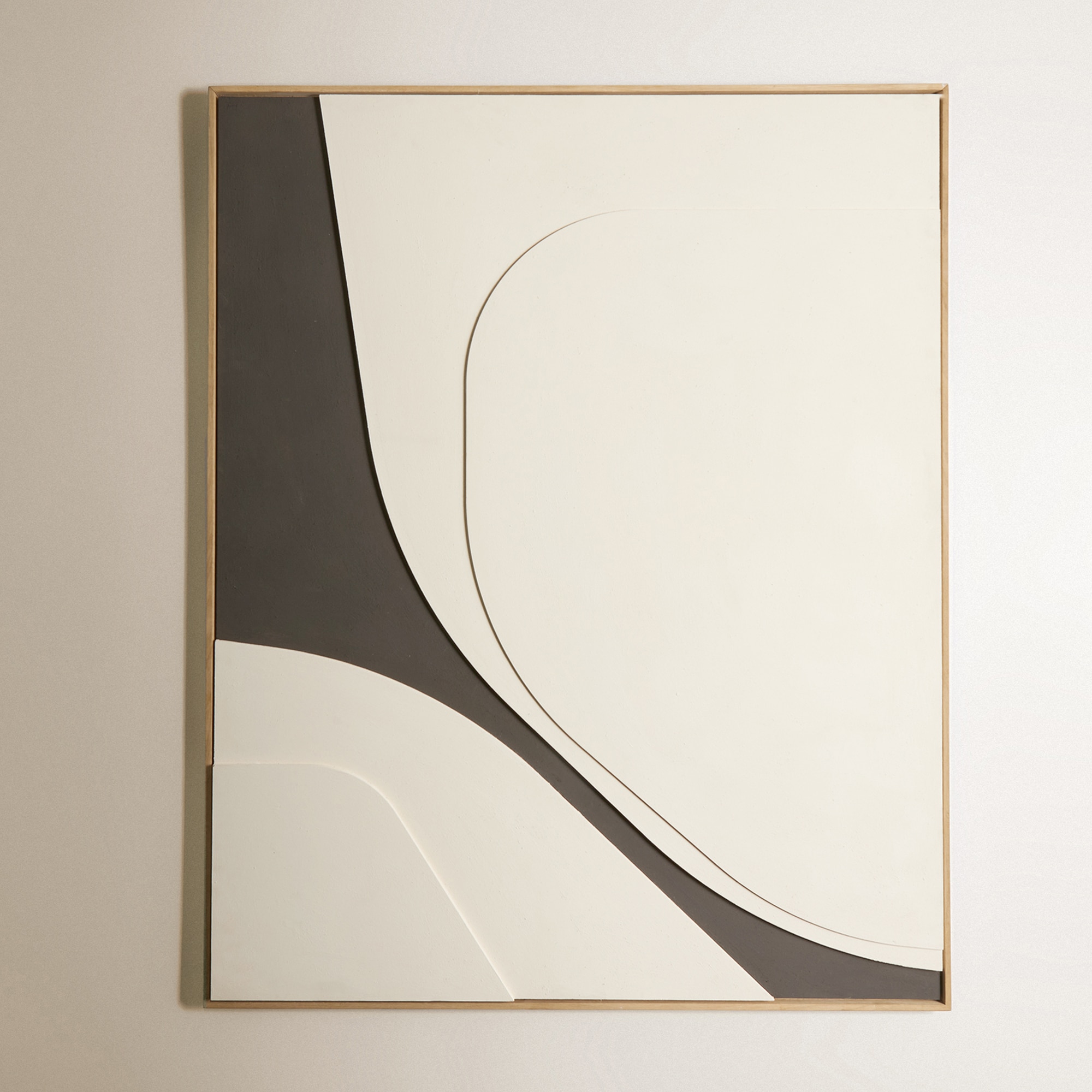 Quadro Nilo Branco/Preto-2