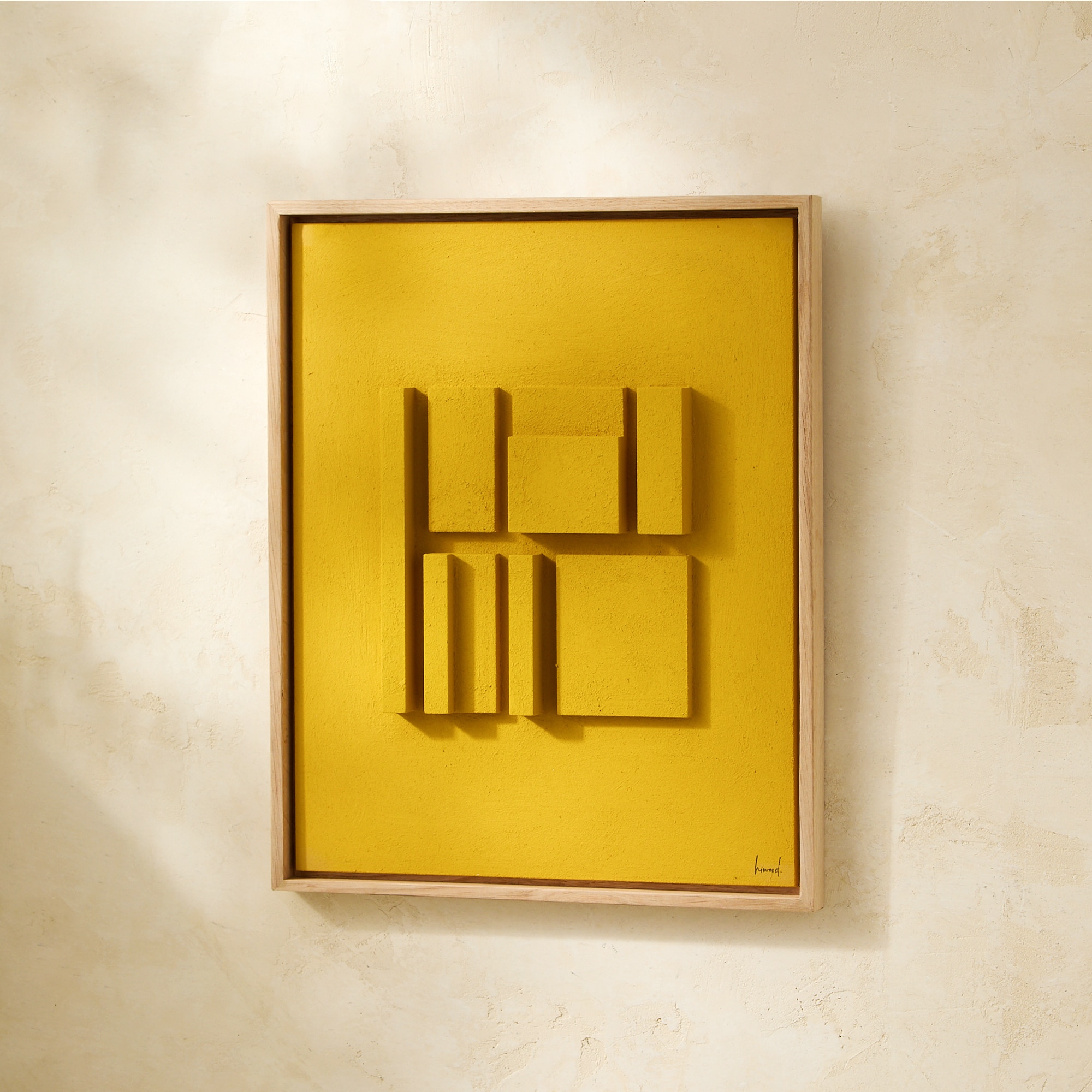 Imagem 0 de Quadro Cube - Cor de Mostarda