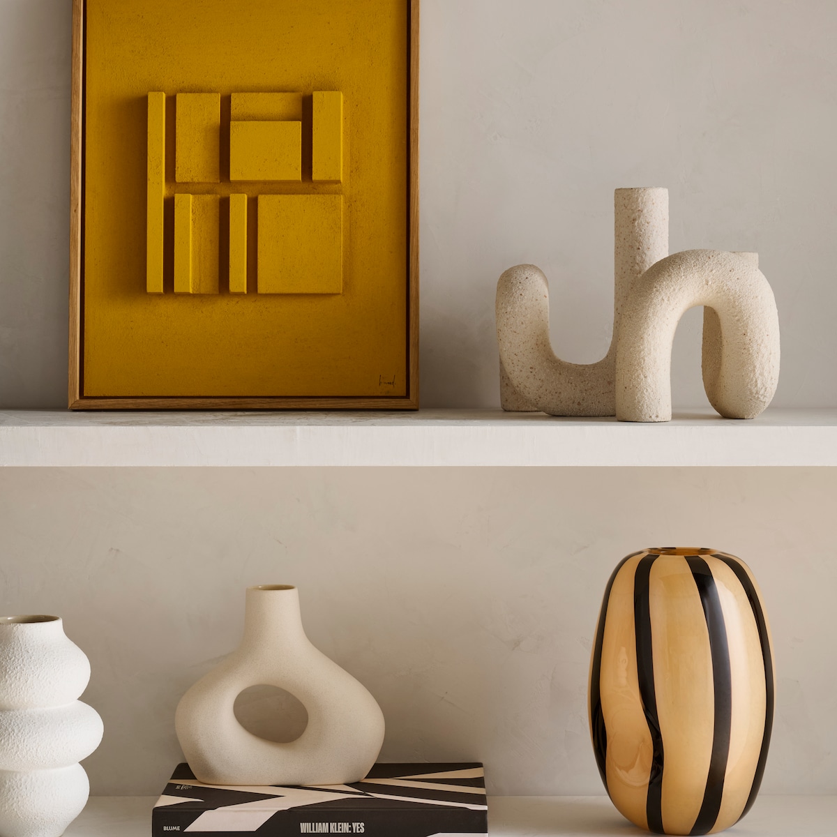 Quadro Cube - Cor de Mostarda Mostarda-7