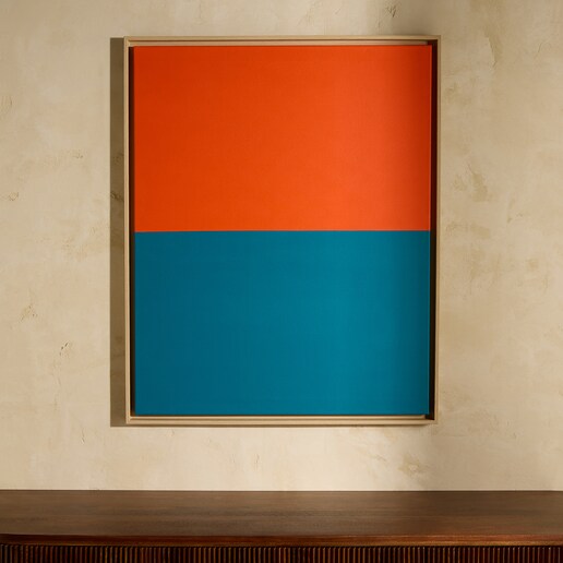 Cuadro Matrimonio Naranja XL CuatroCuatro Art