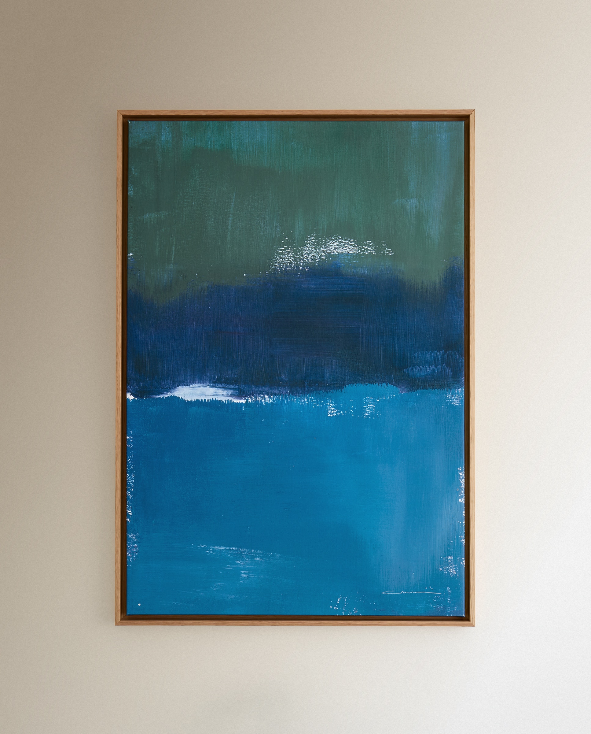Quadro Ritmo Azul Azul-2