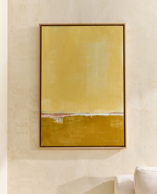Cuadro Ritmo Amarillo
