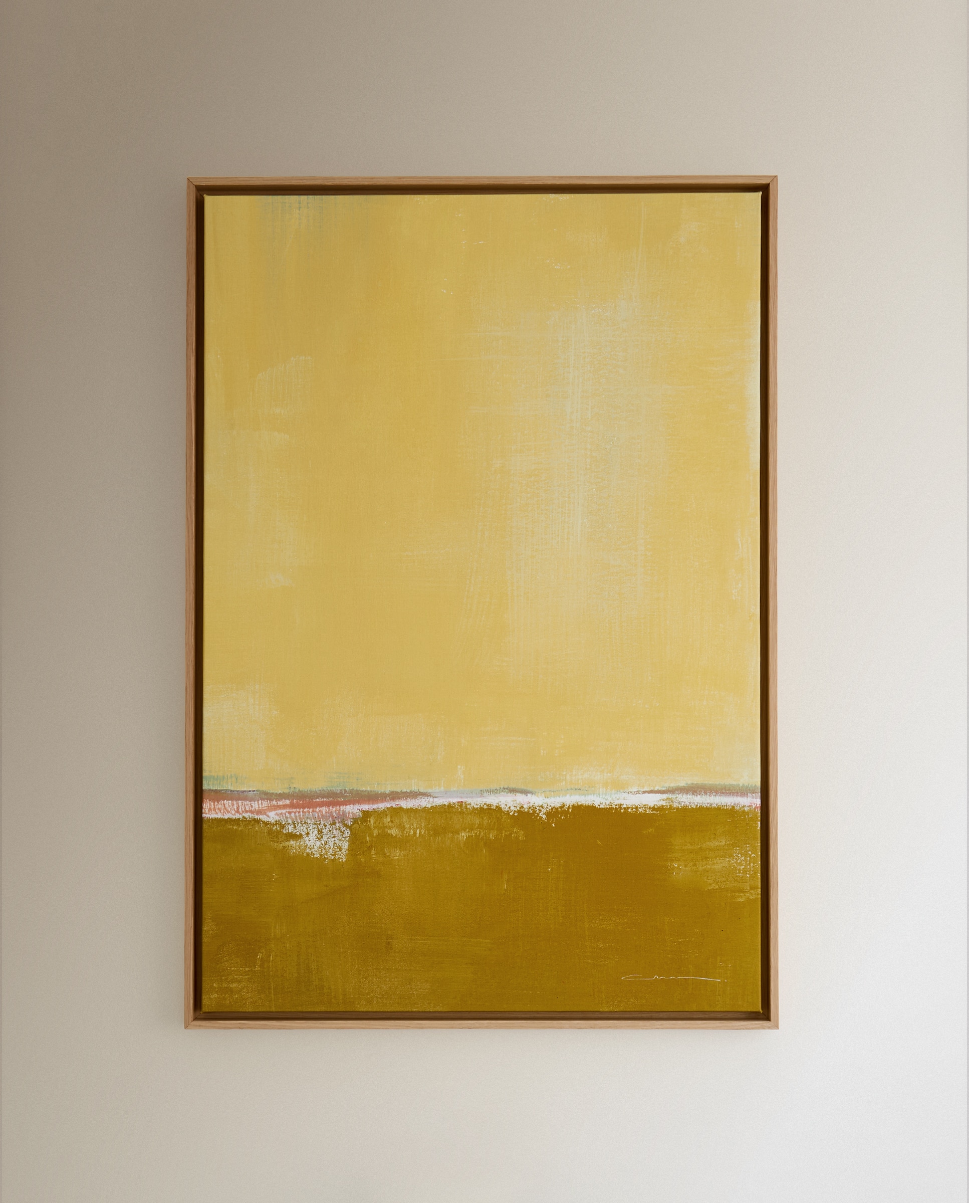 Quadro Ritmo Amarelo Amarelo-2