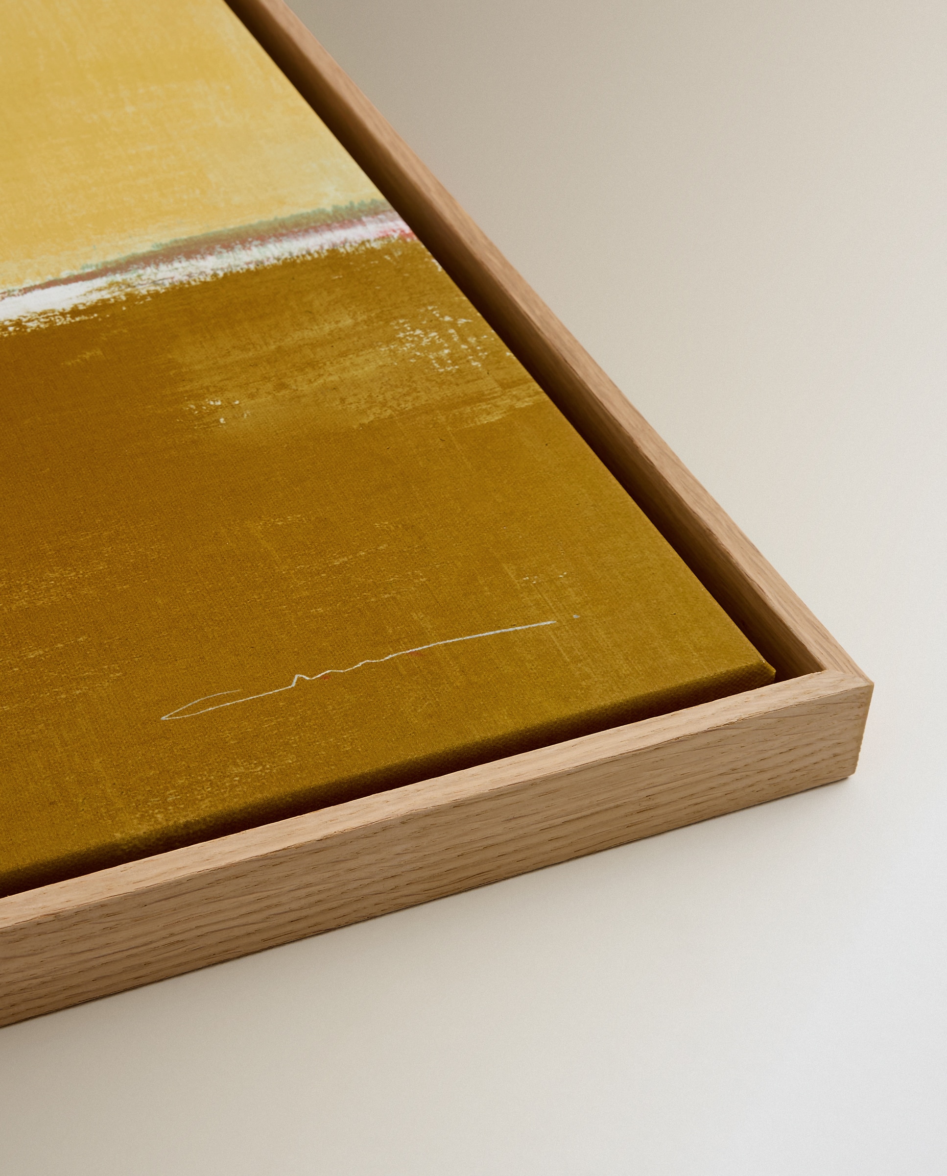 Quadro Ritmo Amarelo Amarelo-3