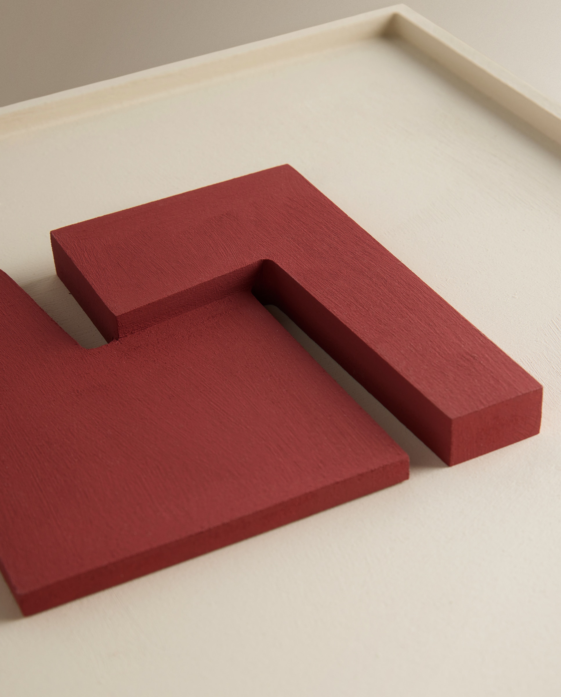 Quadro Square Vermelho Vermelho-3
