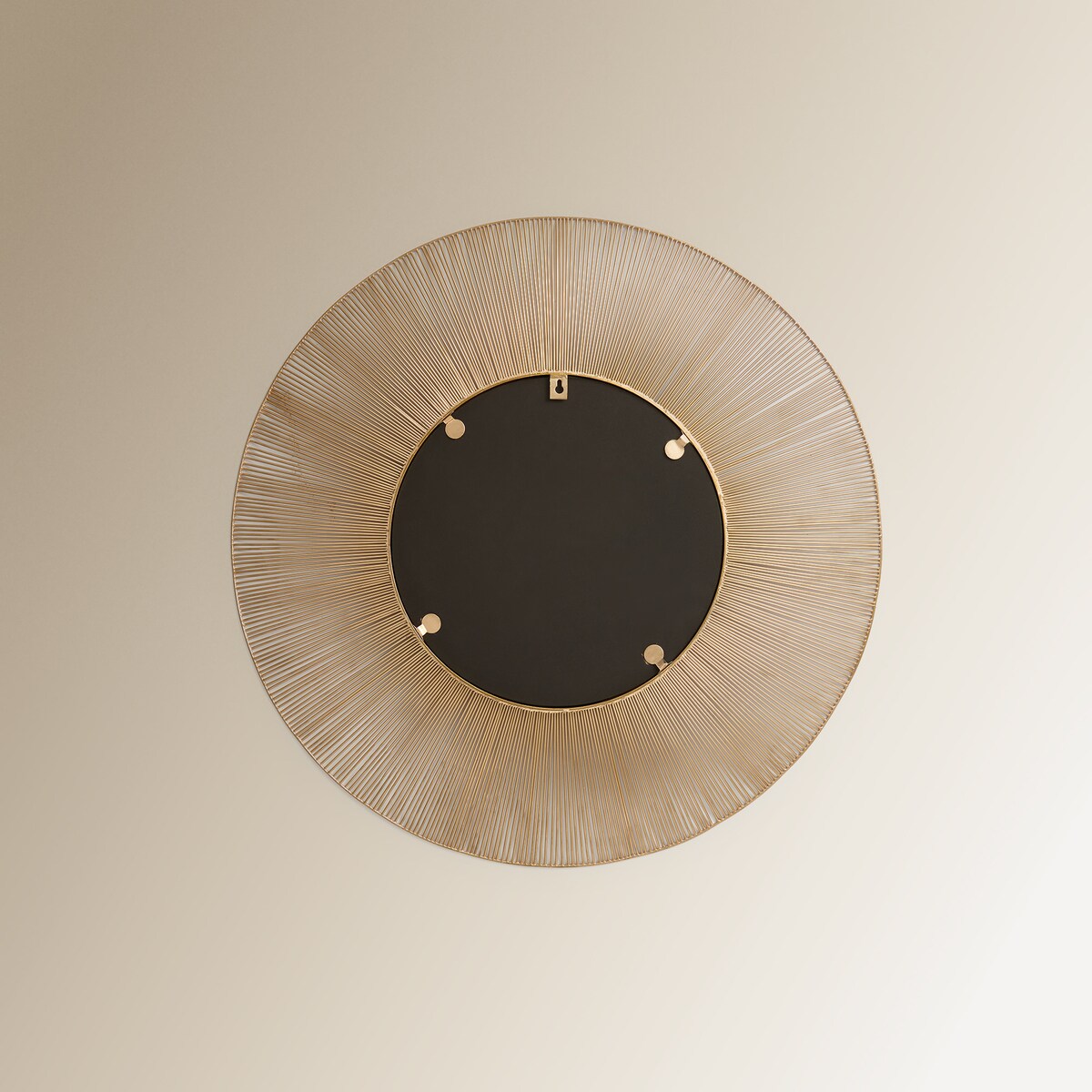 Espejo decorativo de pared redondo Wheel El Corte Inglés Oro-4