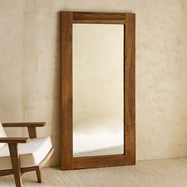 Imagen 0 de Espejo de pie de madera de olmo Opium El Corte Inglés