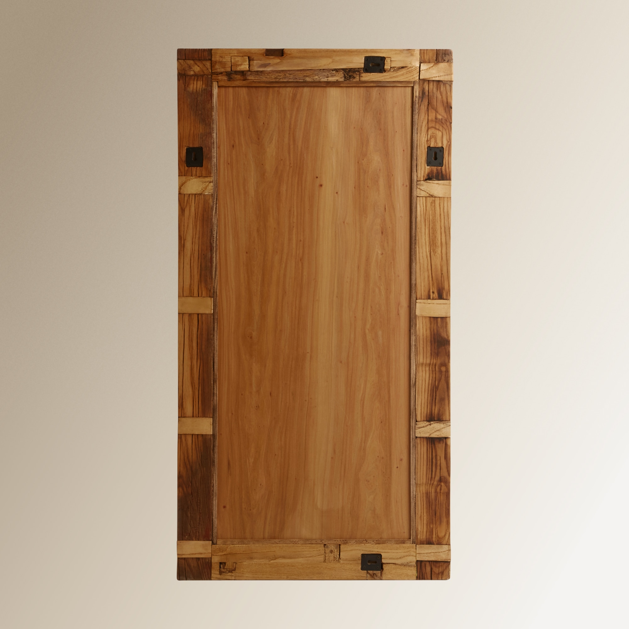 Espelho de Pé de Madeira de Olmo Opium Natural-4