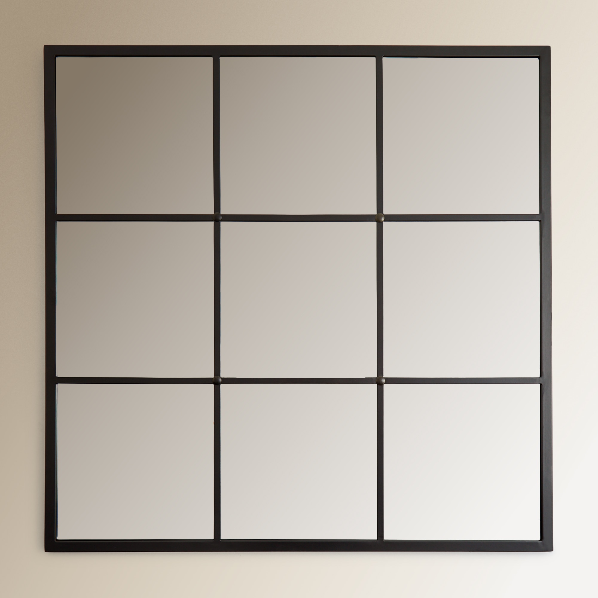 Imagem 0 de Espelho decorativo de parede quadrado Window