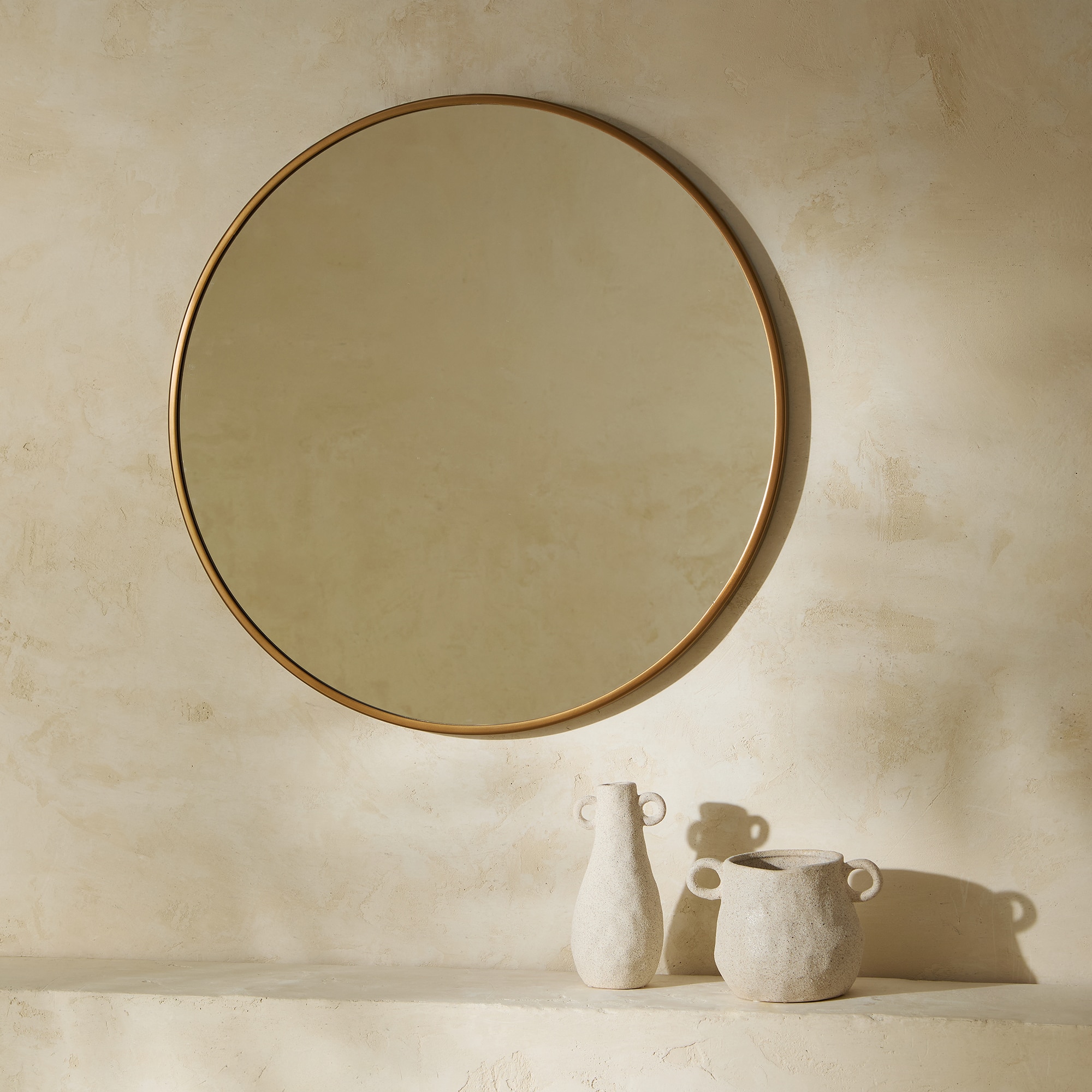 Espelho Decorativo de Parede Adele Room Ouro-1