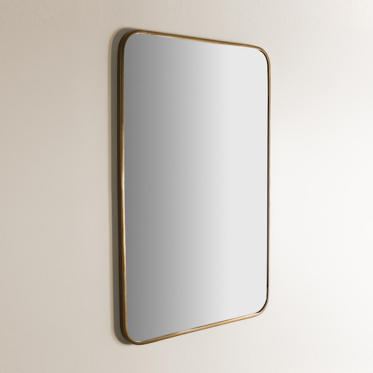 Espelho de Parede com Moldura de Aço Adele Room Ouro-3