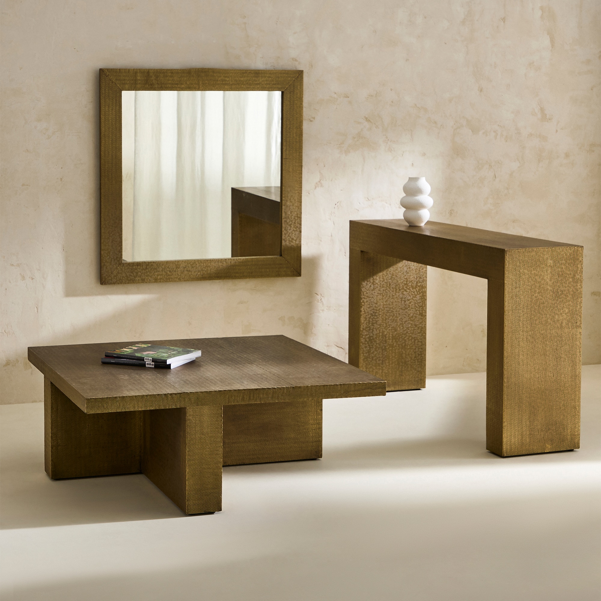 Espelho de Parede com Moldura Gatsby Ouro-5