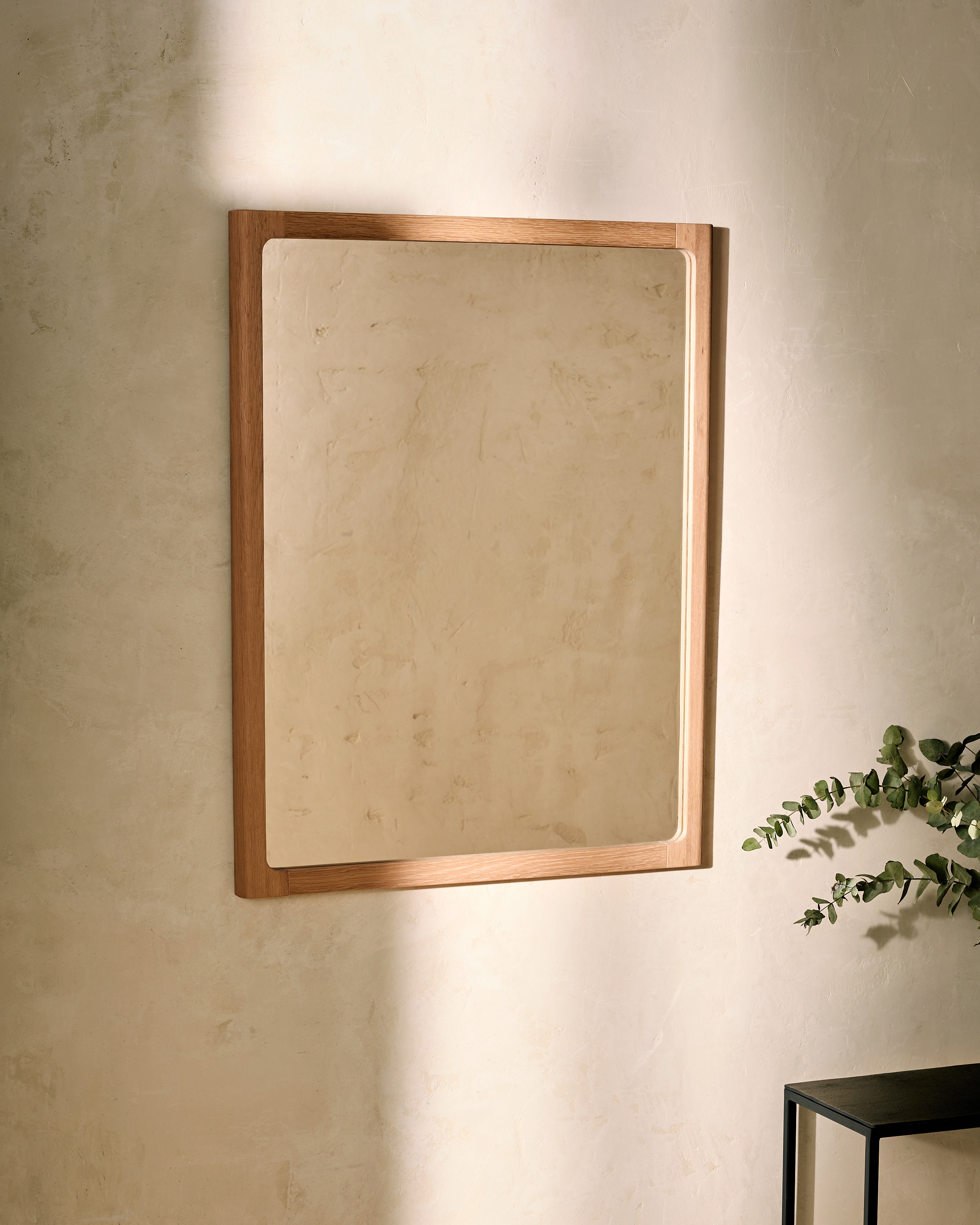 Espejo de pared de madera Babylon - Natural 180 cm Natural-1
