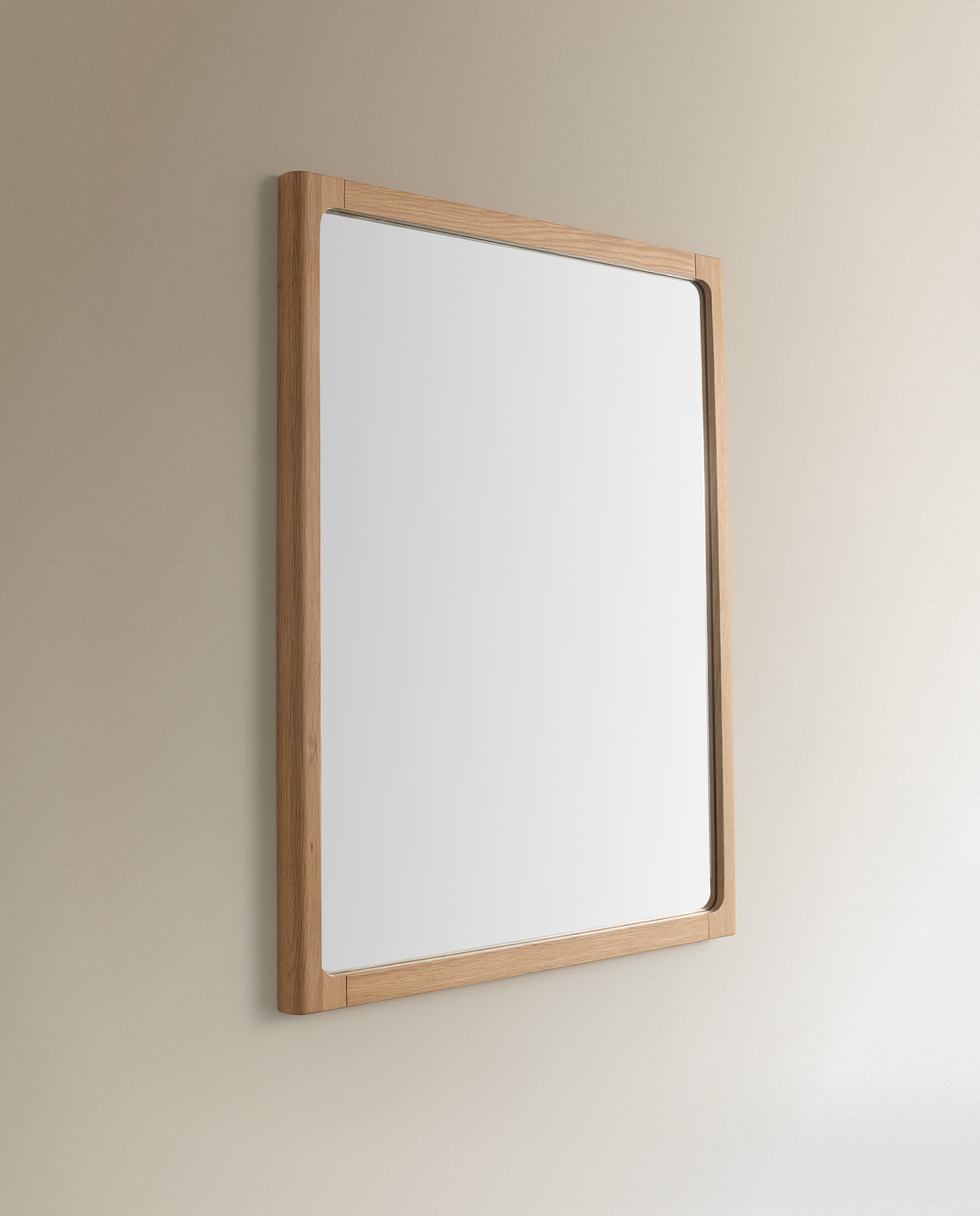 Espejo de pared de madera Babylon - Natural 180 cm Natural-3