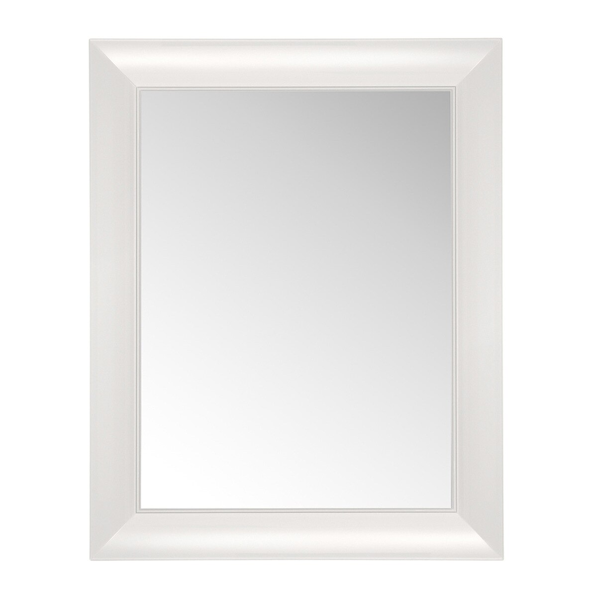 Espejo de pared Francois Ghost Kartell - Blanco 65 x 79 cm Transparente-1