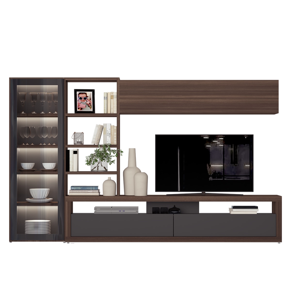 Imagem 0 de Móvel de Sala 300 cm Qubic New 2.0