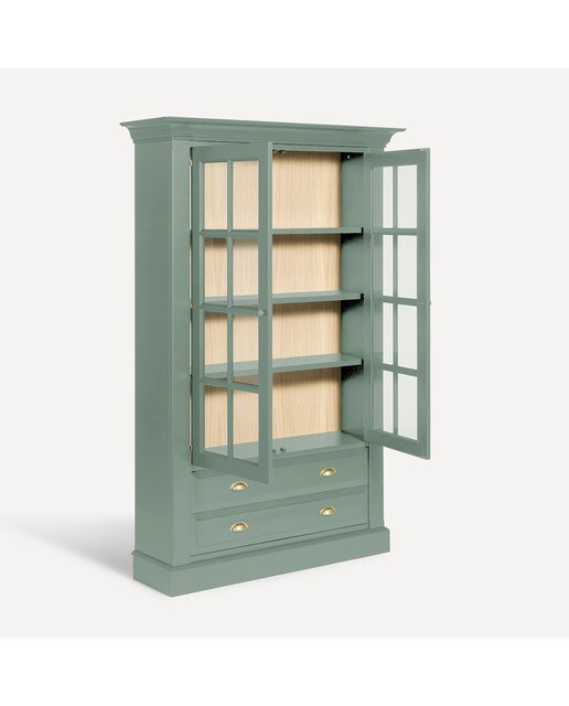 Vitrina con 2 cajones Limoux El Corte Inglés - Verde menta Verde menta-6