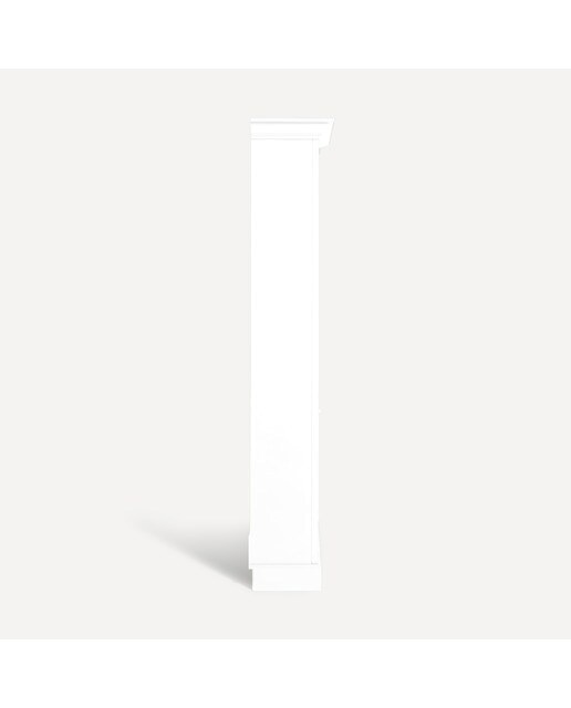 Vitrina con 2 puertas, 1 hueco y 1 cajón Limoux El Corte Inglés - Blanco Blanco-3
