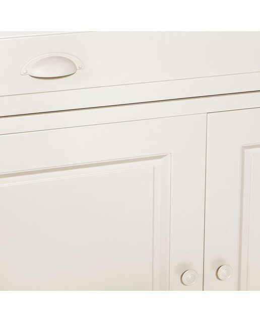 Vitrina con 2 puertas, 1 hueco y 1 cajón Limoux El Corte Inglés - Crema Crema-5