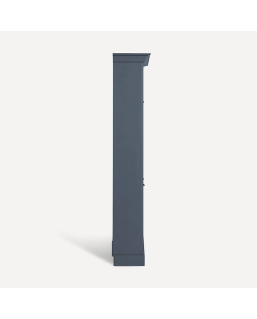Vitrina con 2 puertas, 1 hueco y 1 cajón Limoux El Corte Inglés - Gris azulado Gris azulado-3
