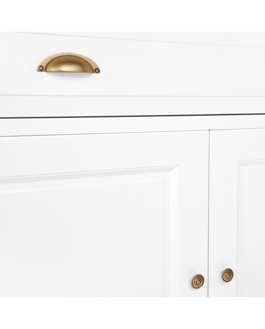 Imagen 5 de Vitrina con 2 puertas y 1 cajón Limoux El Corte Inglés - Blanco Blanco