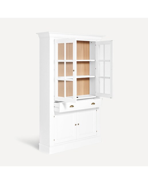 Imagen 6 de Vitrina con 2 puertas y 1 cajón Limoux El Corte Inglés - Blanco Blanco