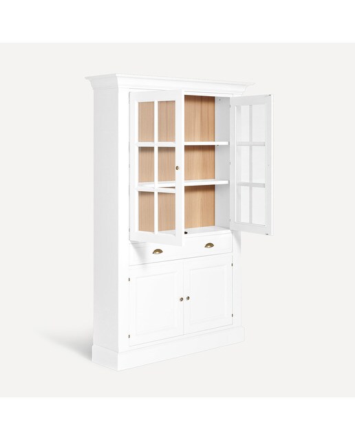 Imagen 7 de Vitrina con 2 puertas y 1 cajón Limoux El Corte Inglés - Blanco Blanco