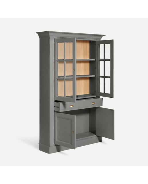 Imagen 4 de Vitrina con 2 puertas y 1 cajón Limoux El Corte Inglés - Gris Gris