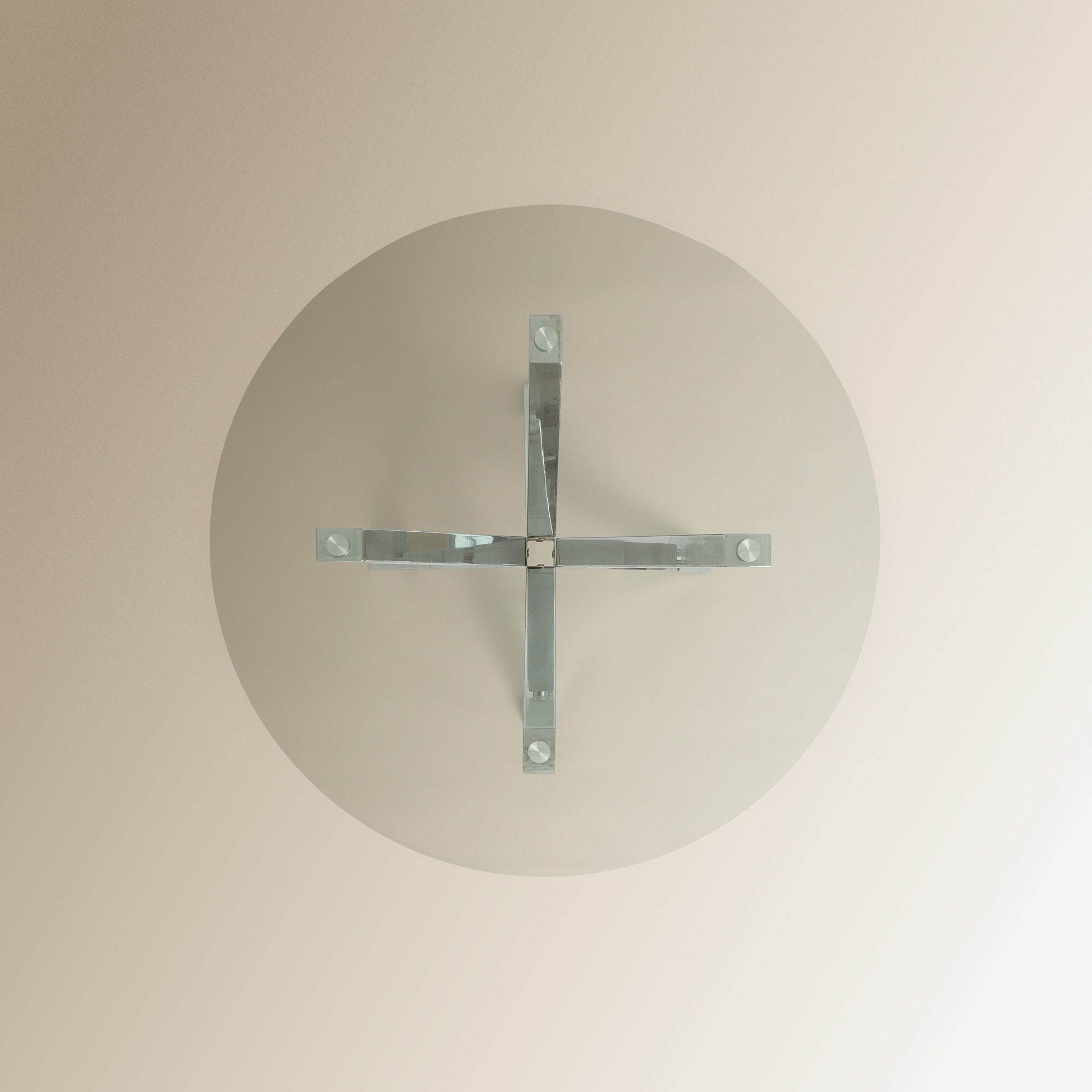 Mesa de Vidro Heaven Cromado-4