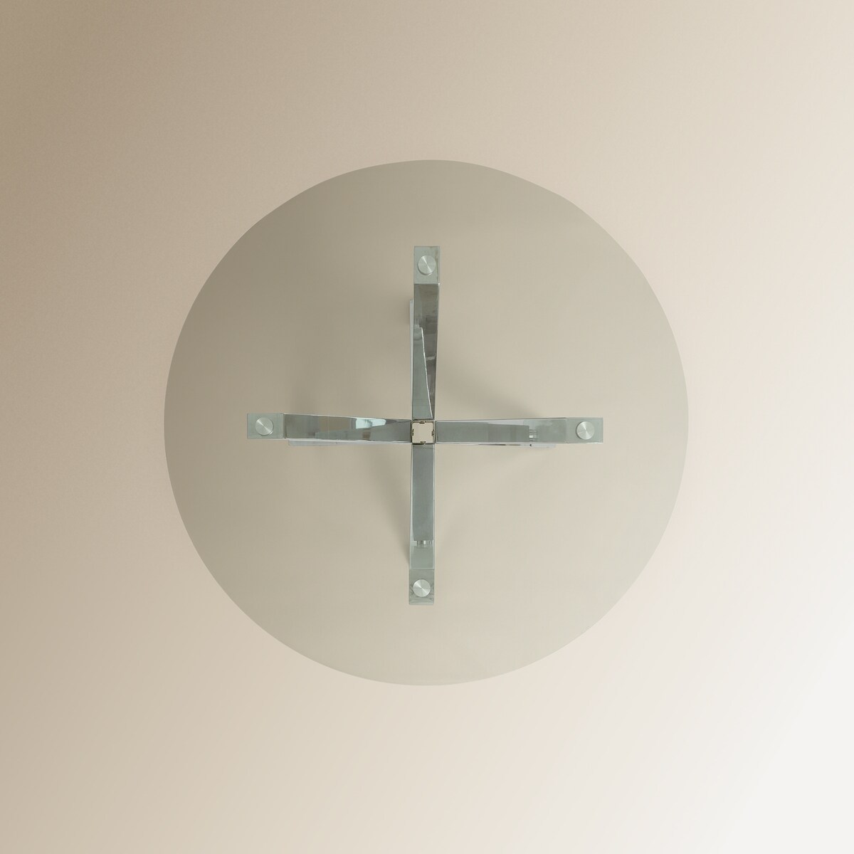 Mesa de Vidro Heaven Cromado-4