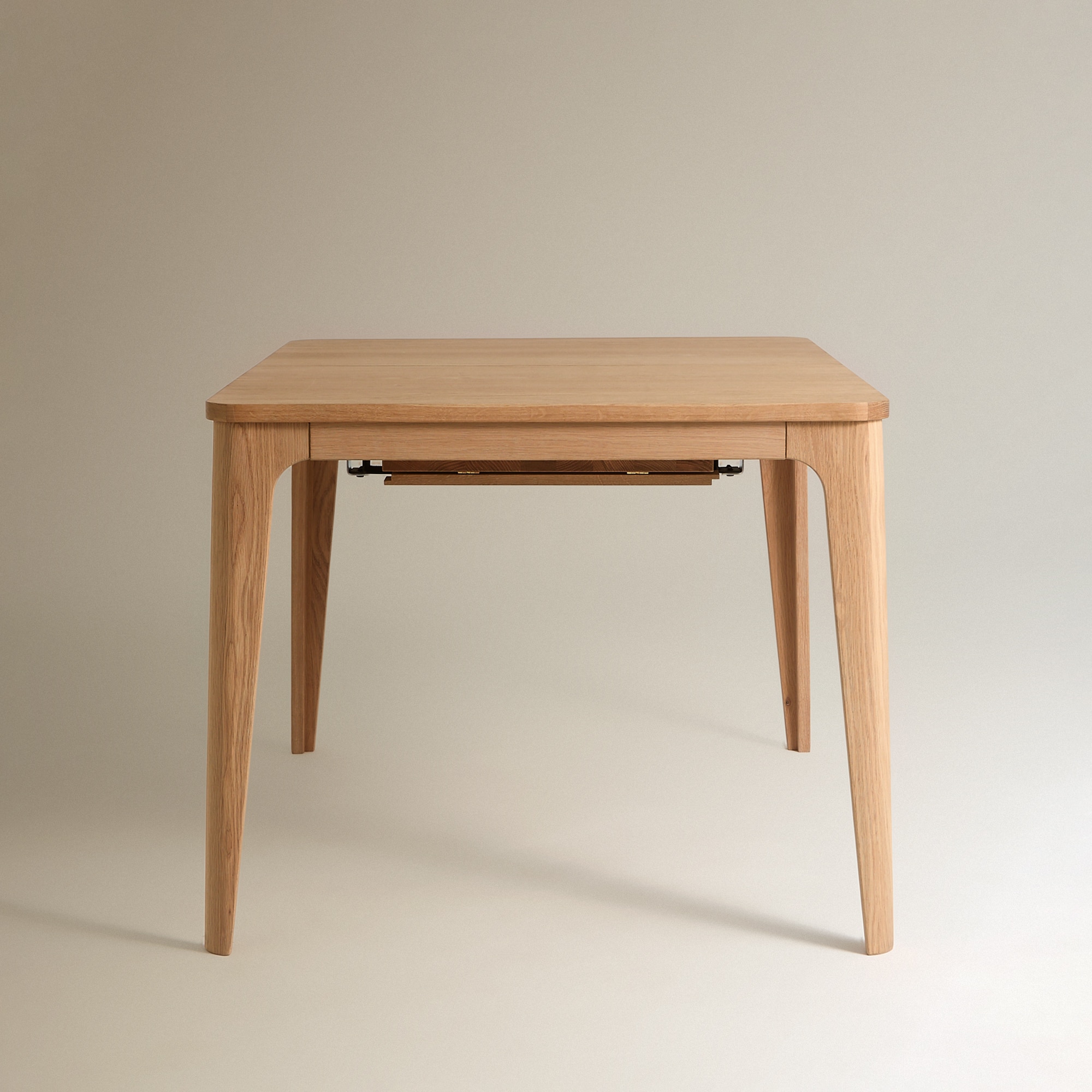 Mesa Extensível de Madeira de Carvalho Babylon Natural-6