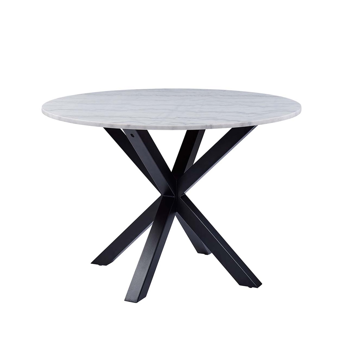 El Corte Inglés - Mesa redonda de mármol blanco Heaven.