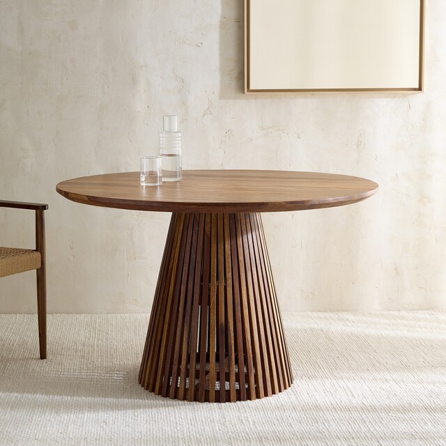 Imagen 0 de Mesa redonda de madera de palisandro Bruno