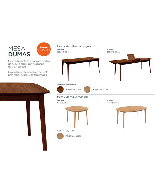 Mesa Extensível Dumas Preto-7