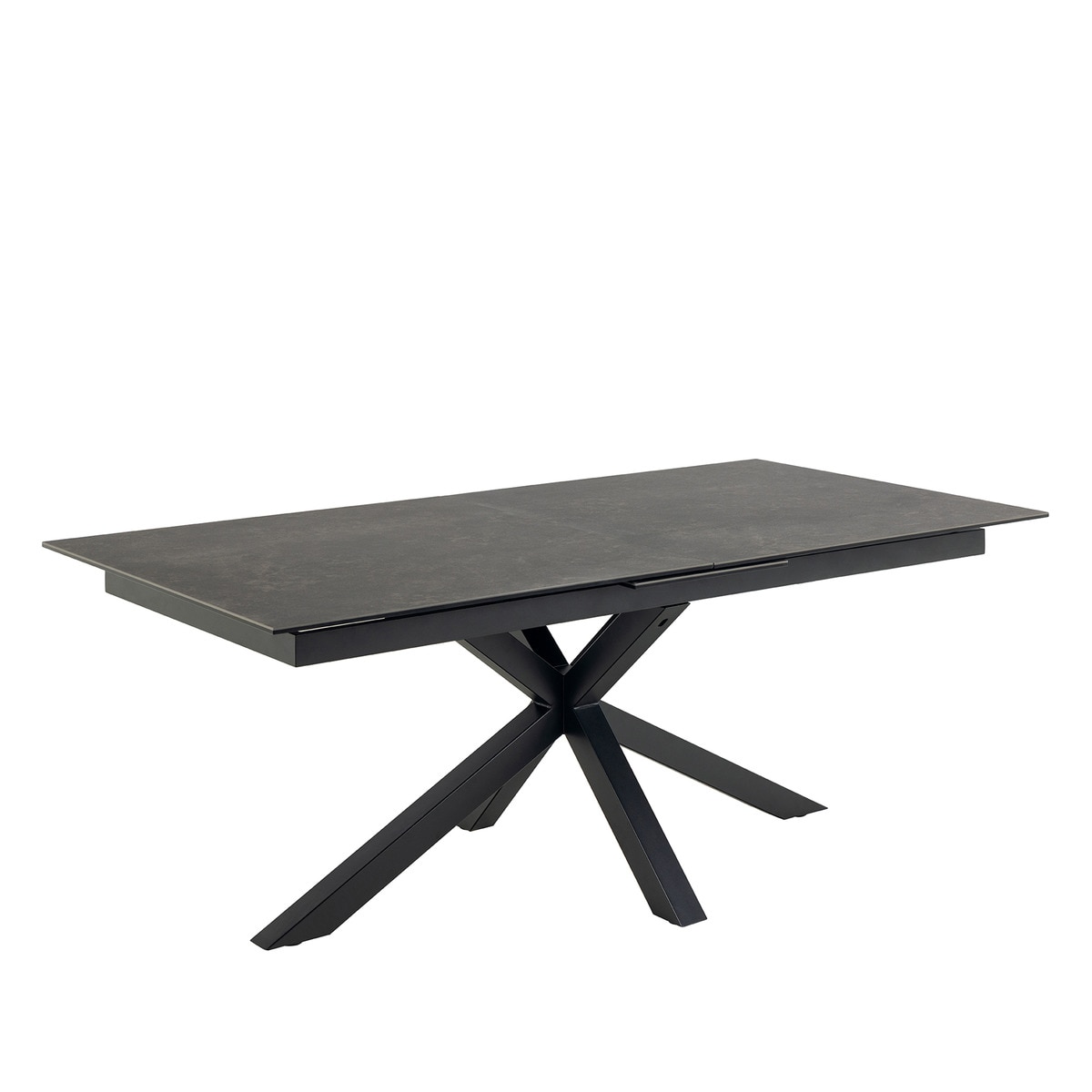 Mesa extensible de cerámica Heaven - Negro 168/210 cm Negro-1