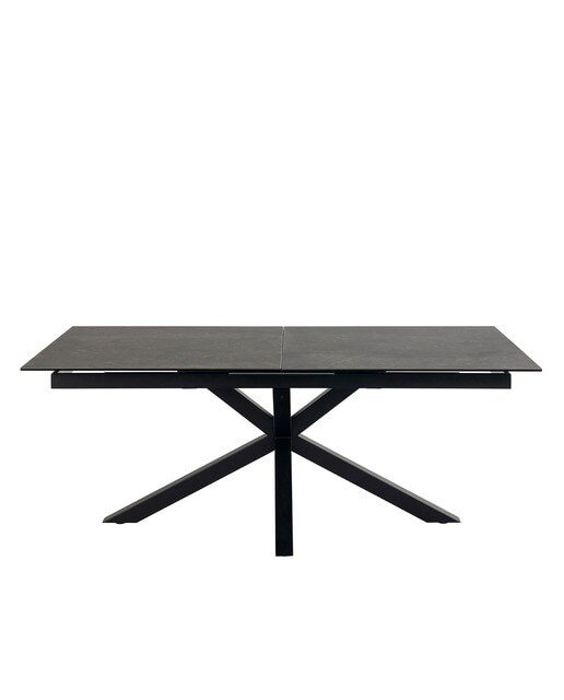 Mesa extensible de cerámica Heaven - Negro 168/210 cm Negro-2