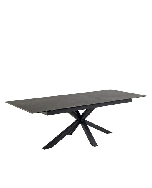 Mesa extensible de cerámica Heaven - Negro 168/210 cm Negro-3