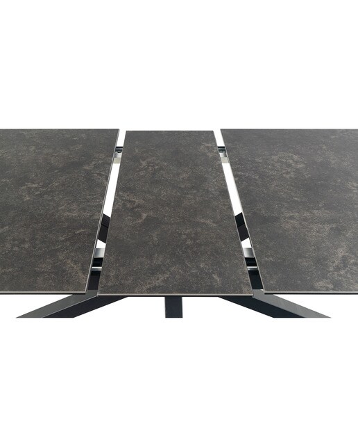 Mesa extensible de cerámica Heaven - Negro 168/210 cm Negro-5