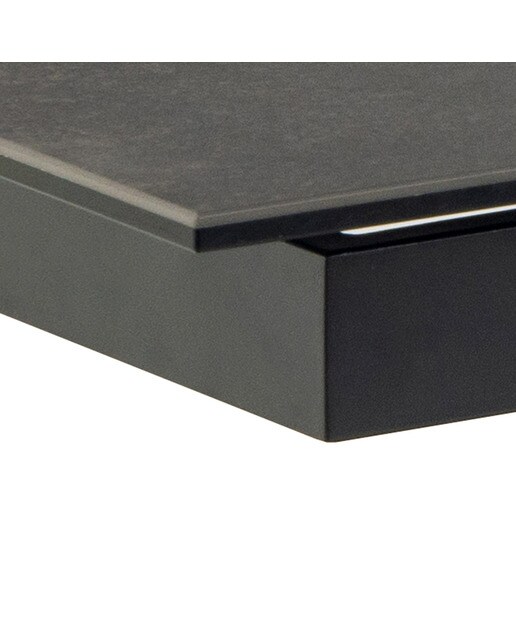 Mesa extensible de cerámica Heaven - Negro 168/210 cm Negro-6