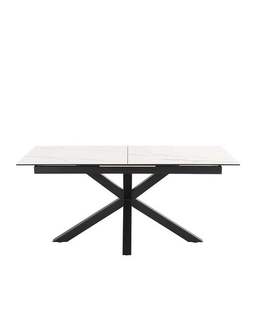 Mesa extensible de cerámica Heaven - Blanco 168/210 cm Blanco-2
