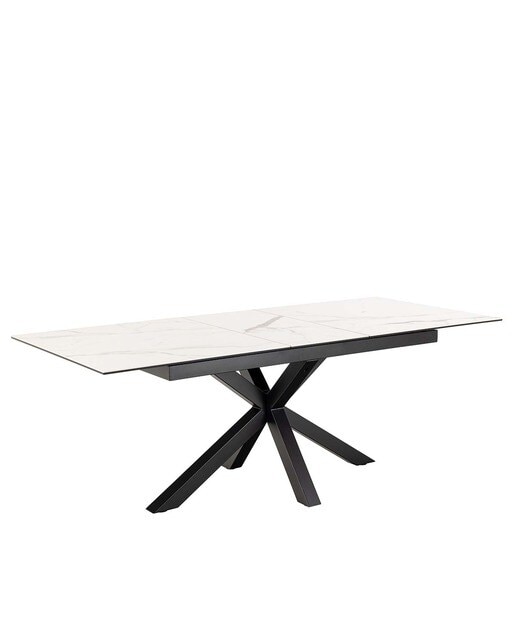 Mesa extensible de cerámica Heaven - Blanco 168/210 cm Blanco-3