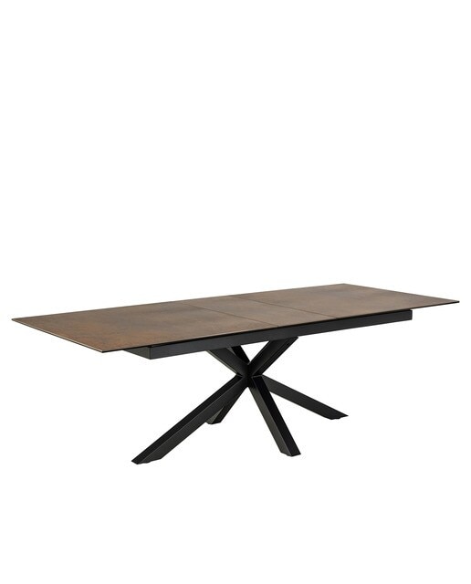 Mesa Extensível de Cerâmica Heaven Castanho-3