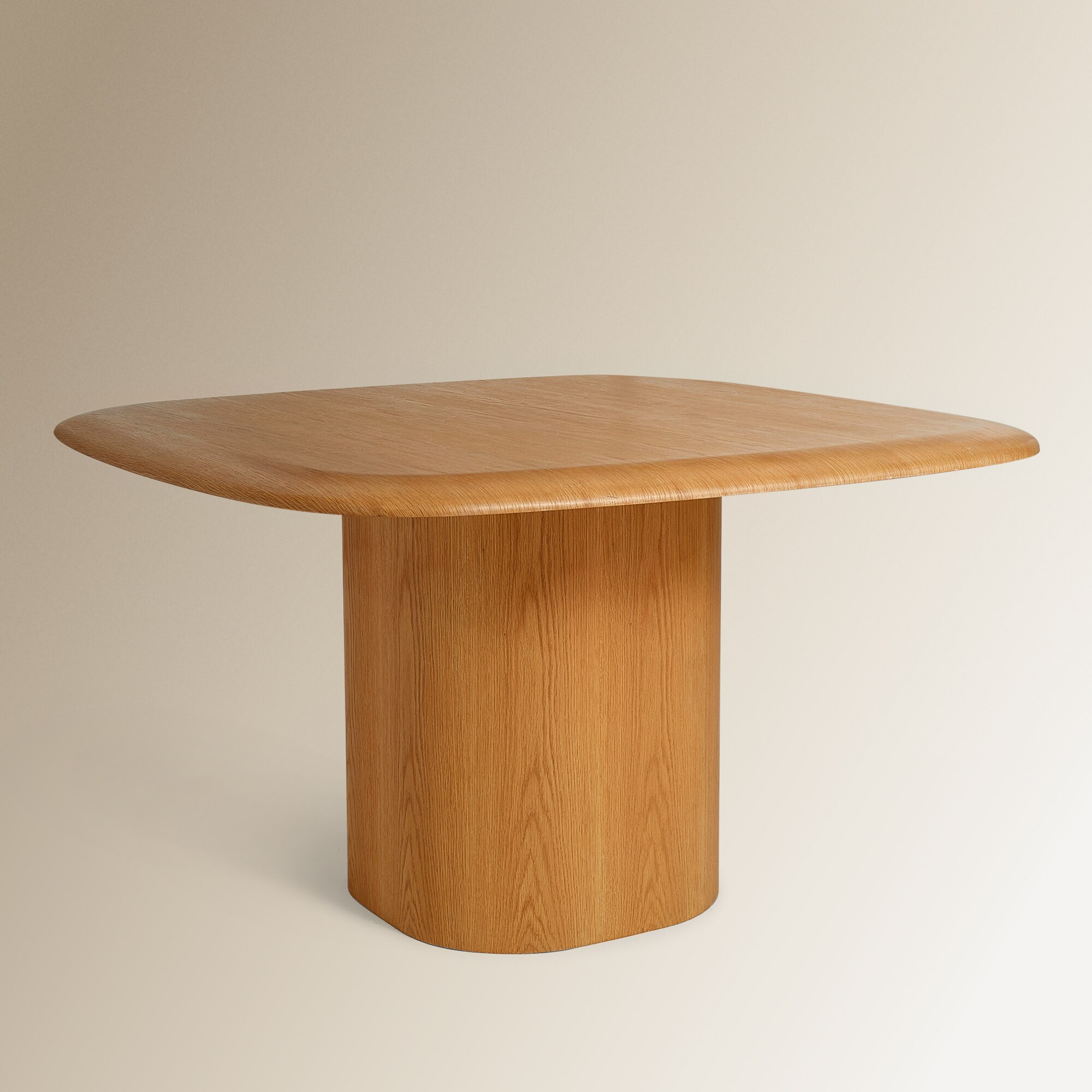 Mesa de madera de roble Isak - Natural Natural-2