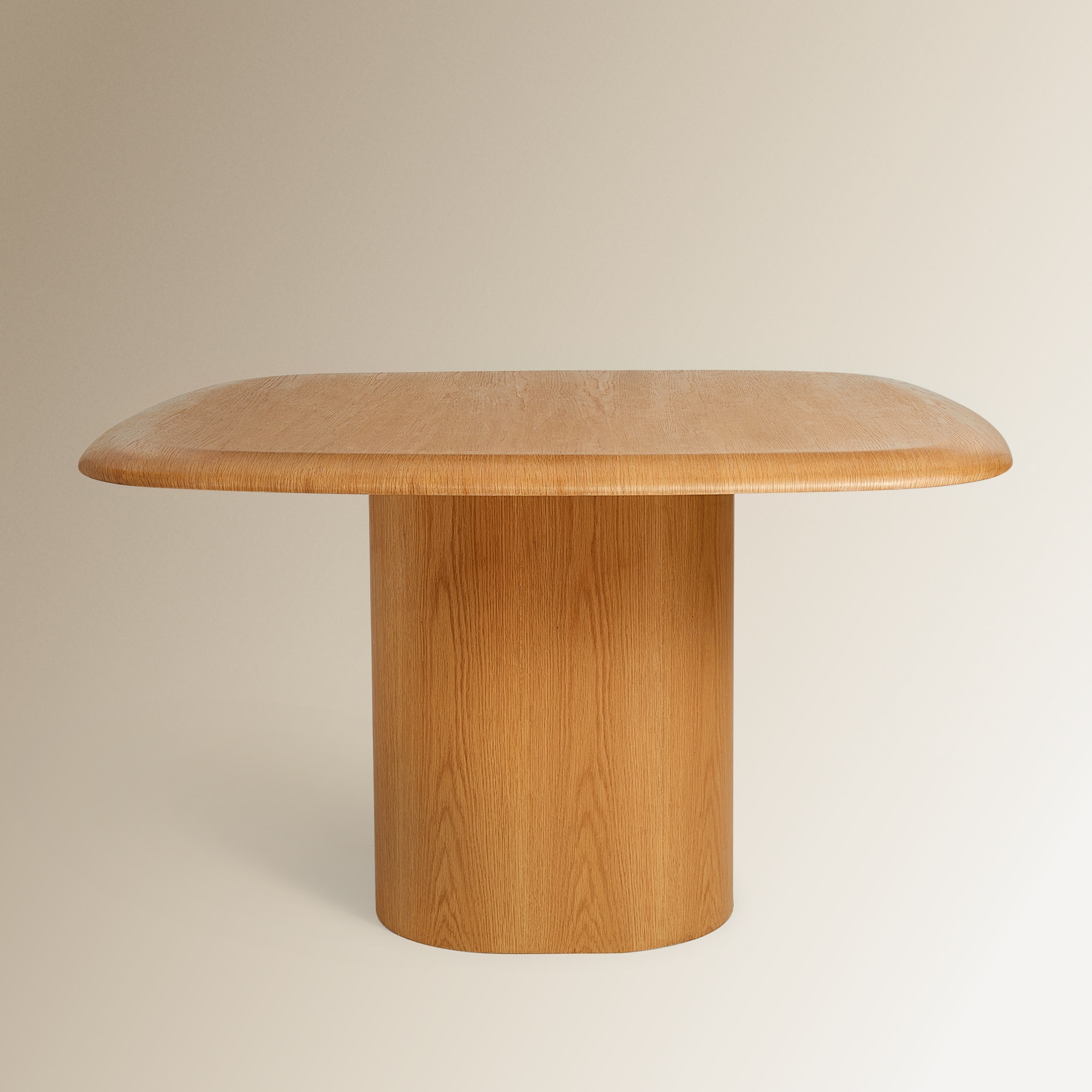 Mesa de madera de roble Isak - Natural Natural-3