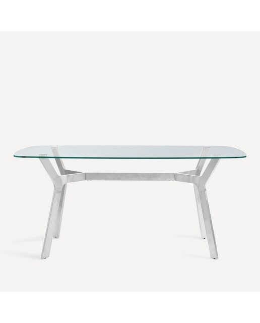 Mesa de Vidro Ernest Cromado-2