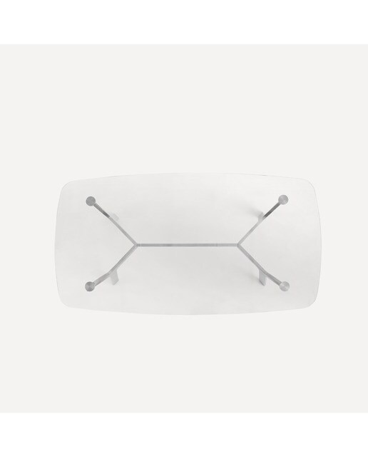 Mesa de Vidro Ernest Cromado-4
